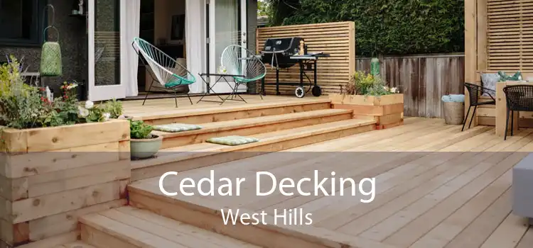 Cedar Decking West Hills