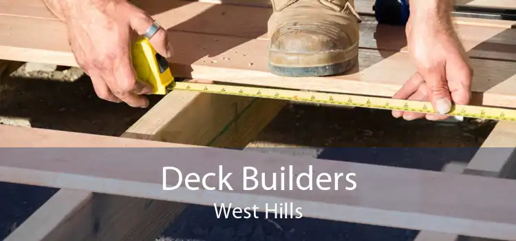 Deck Builders West Hills