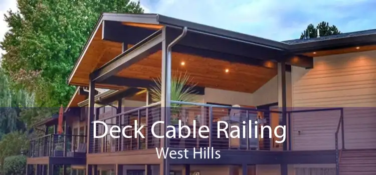 Deck Cable Railing West Hills