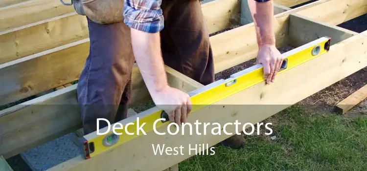 Deck Contractors West Hills