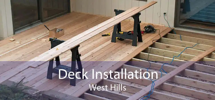 Deck Installation West Hills