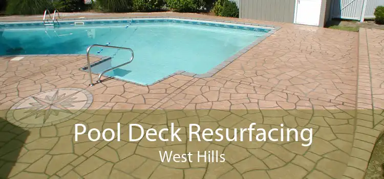 Pool Deck Resurfacing West Hills