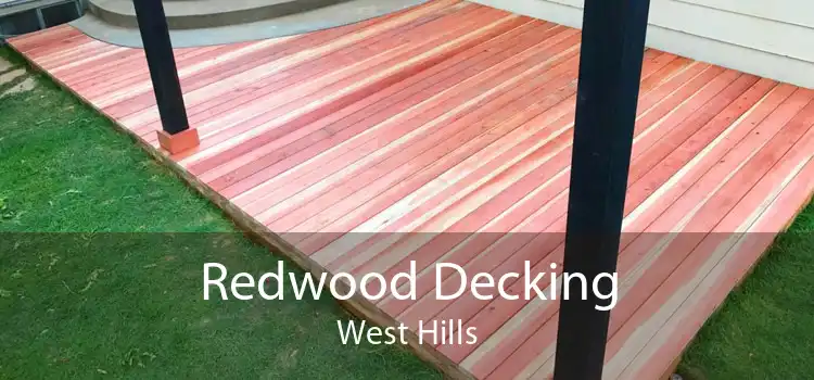 Redwood Decking West Hills