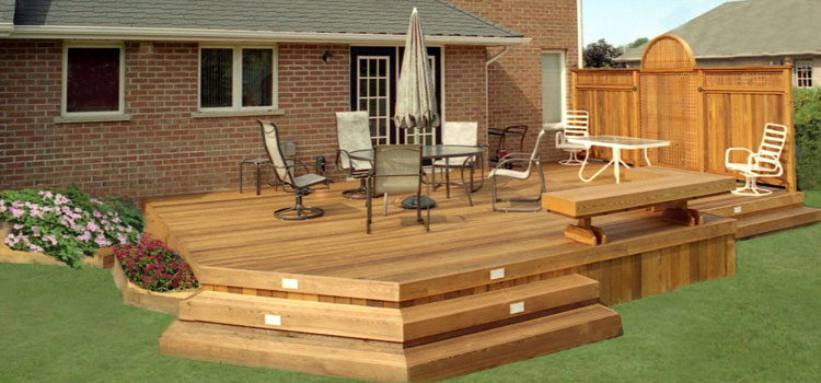 Cedar Composite Decking in West Hills, CA